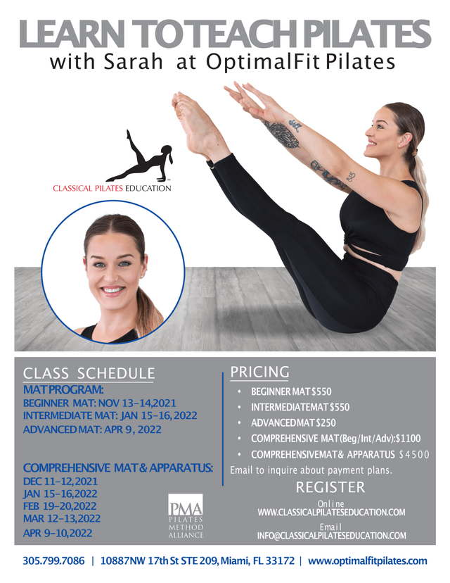 Learn to Teach Pilates